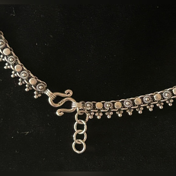 Vintage Sterling Silver Handmade Choker - Picture 10 of 16